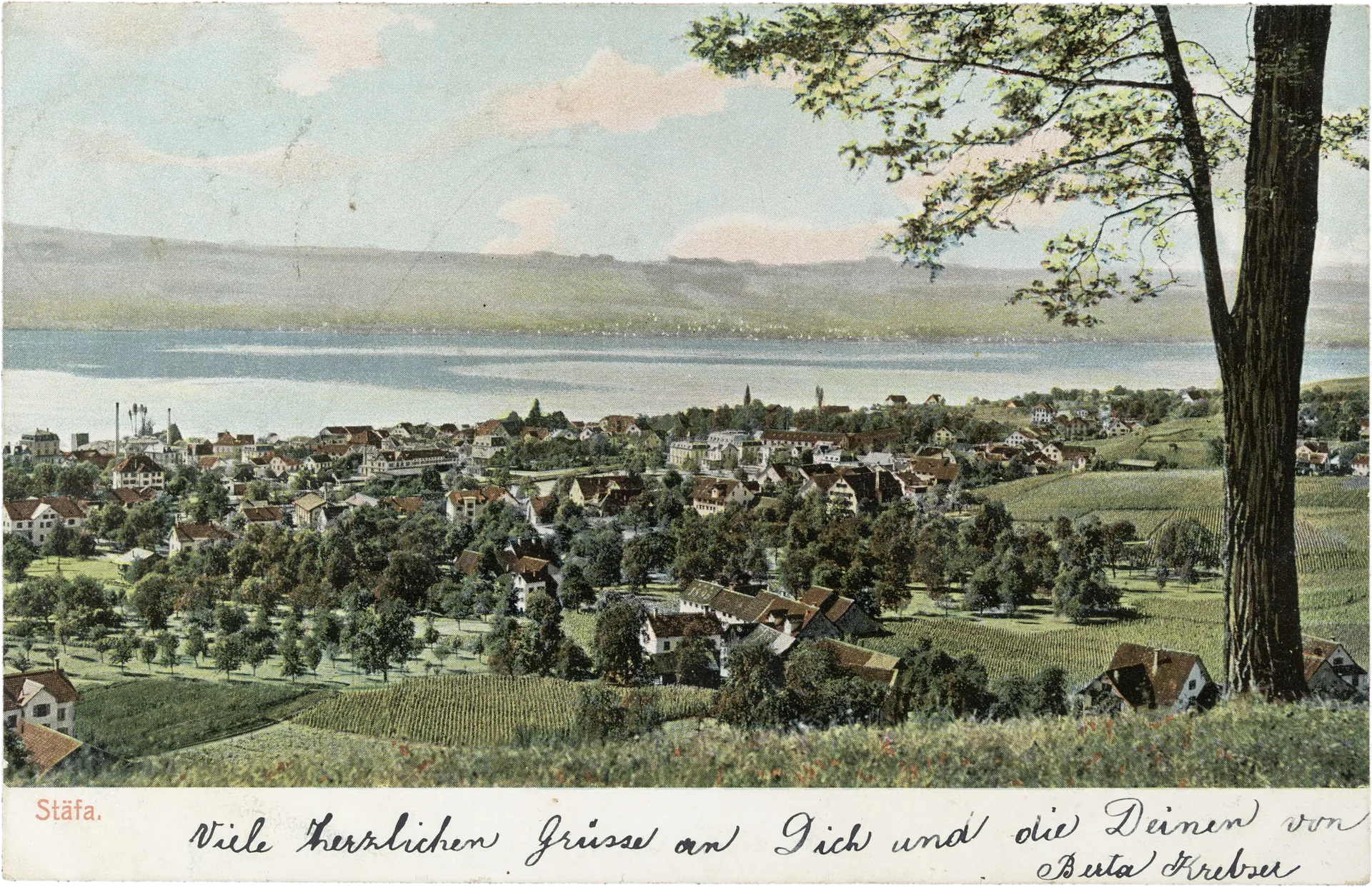 Stäfa – Vorderseite
